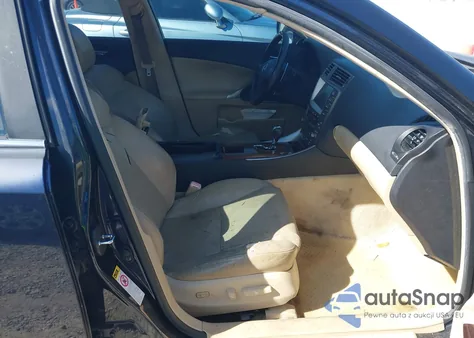 2007 Lexus Is 250 из США, поврежденный, VIN JTHCK262675012208